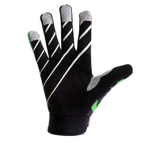 Chaos Adult Motorbike Quad Bike Motocross Gloves Green