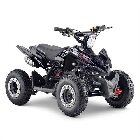 Toxic 50cc Black Kids Mini Petrol Quad Bike