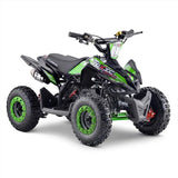 Toxic 50cc Green Kids Mini Petrol Quad Bike