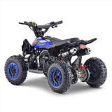 Toxic 50cc Blue Kids Mini Petrol Quad Bike