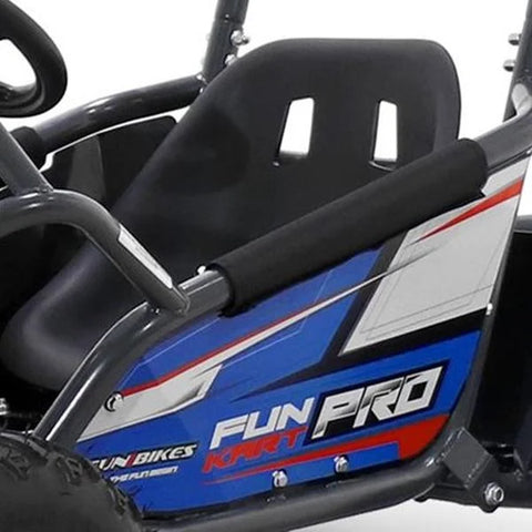 Funkart Pro 1000w 48v 12ah SLA Blue Kids Electric Go Kart