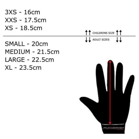 Chaos Adult Motorbike Quad Bike Motocross Gloves Red