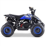 Toxic 50cc Blue Kids Mini Petrol Quad Bike