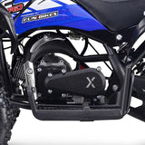 Toxic 50cc Blue Kids Mini Petrol Quad Bike