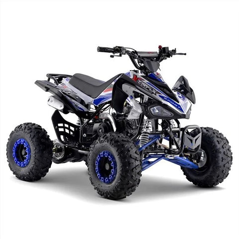 Xtrax Sport 125cc Blue Junior Petrol Quad Bike