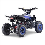 Toxic 50cc Blue Kids Mini Petrol Quad Bike