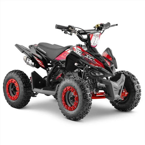 Toxic 50cc Red Kids Mini Petrol Quad Bike