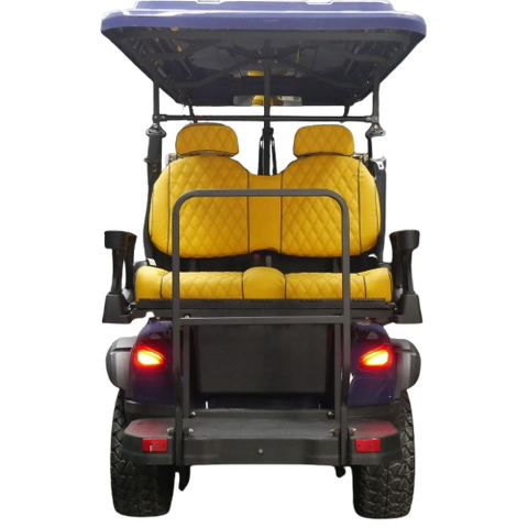 EA6R+ 72V – NAVY BODY, YELLOW SEATS, NAVY SEAT STITCHING