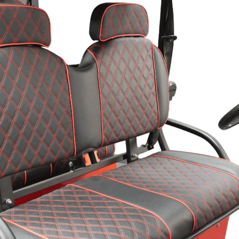 EA4F – RED BODY, BLACK SEATS, RED SEAT STITCHING