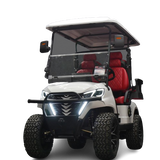 EA4R+ 60V – WHITE BODY, RED SEATS, BLACK SEAT STITCHING