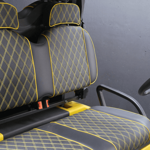 EA4R 48V – YELLOW BODY, BLACK SEATS, YELLOW SEAT STITCHING