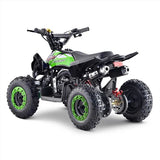 Toxic 50cc Green Kids Mini Petrol Quad Bike