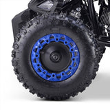 Toxic 50cc Blue Kids Mini Petrol Quad Bike