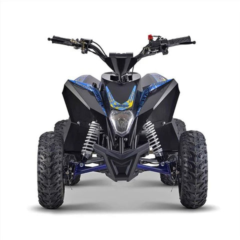 T-Max Roughrider 90cc Blue Kids Midi Petrol Quad Bike