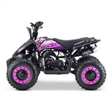 Toxic 50cc Pink Kids Mini Petrol Quad Bike