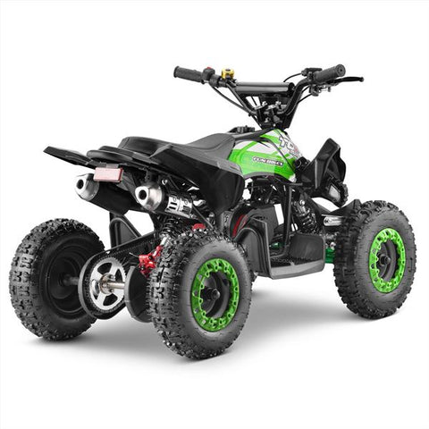 Toxic 50cc Green Kids Mini Petrol Quad Bike