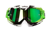 Chaos Adults MX Goggles Green
